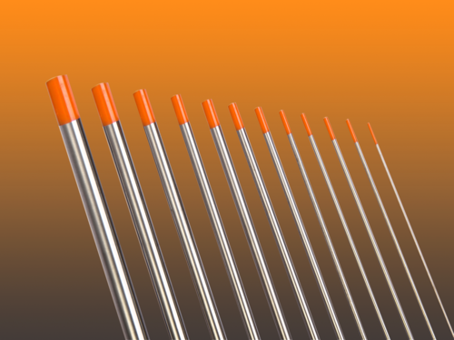 Tungsten electrodes WT-40 orange
